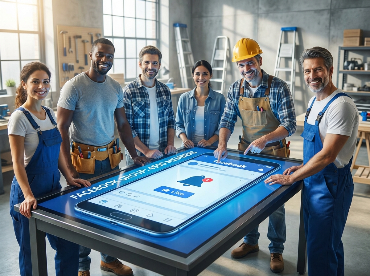 Facebook Illustration